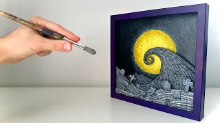 Making a 3D Nightmare Before Christmas Frame