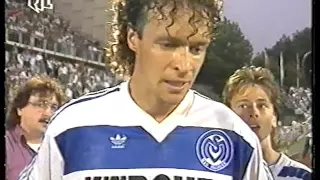 MSV Duisburg - VfB Stuttgart Bundesliga 1:0 2.8.1991