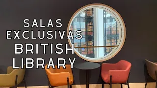 Trabaja conmigo en la BRITISH LIBRARY. ¡Acceso SALAS EXCLUSIVAS! TOUR Biblioteca británica