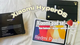 Xiaomi HyperOS update🍓✨ (Redmi pad SE)🦋