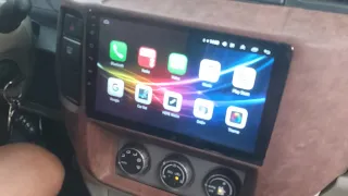 Nissan patrol 2007 isntalled head unit android 8+126gbram w/360 camera recording surrounding