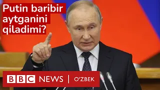 Украина: Путин ортга қайтмайдими – Украина шарқида жанглар шиддатлашди Putin Rossiya BBC News O'zbek