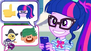 My Little Pony: Equestria Girls | The Weirdest Text to Twilight (Text Support) | MLP EG Shorts