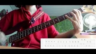 Буерак - грустно с тобой (BASS covertutorial with TAB)