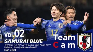 Team Cam vol.02｜DPR Korea戦の舞台裏｜＠Tokyo – Mar 2024｜SAMURAI BLUE