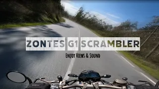 💥FIRST RIDE💥 - ZONTES G1 125 SCRAMBLER - ORIGINAL SOUND - GOPRO HERO 10 BLACK [4K]