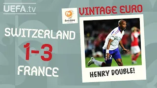 SWITZERLAND 1-3 FRANCE, EURO 2004 | VINTAGE EURO