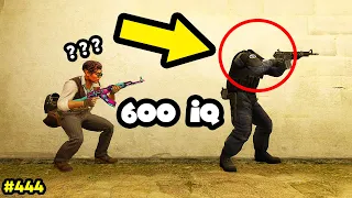 600 IQ HEADLESS TRICK or CHEAT? - CS:GO BEST ODDSHOTS #444