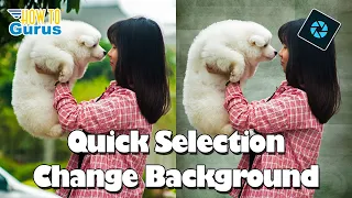 You Can Use the Photoshop Elements Quick Selection Tool to Change a Background