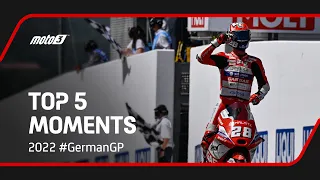 Top 5 Moto3™ Moments | 2022 #GermanGP