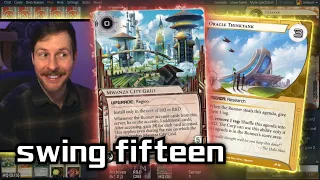 Swing Fifteen - Android: Netrunner // LIVE