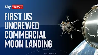 Watch live: First US moon landing mission in more than 50 years