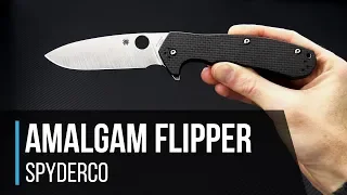 Spyderco Amalgam Compression Lock Flipper Overview