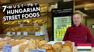 Best HUNGARIAN street food experience | Must try Budapest street food