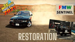 CAR MECHANIC SIMULATOR 21 restoration transporter 1 FMW SENTINEL 1992 full tuning gameplay pc 4K