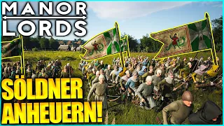 Mit SÖLDNERN  in die Schlacht! | Manor Lords 2024