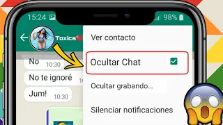 Cómo OCULTAR CONVERSACIONES en WHATSAPP! 😱TRUCO BRUTAL!!