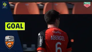 Goal Laurent ABERGEL (45' - FC LORIENT) FC LORIENT - STADE BRESTOIS 29 (1-0) 20/21