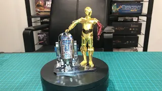 Metal Earth R2-D2 and C-3PO