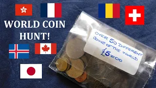 World Coin Hunt: The Big Winchester Coin Bag: Part 1 #WORLDCOINS