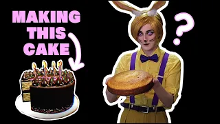 Glitchtrap tries his best to have a good 2nd birthday... (it's a disaster)