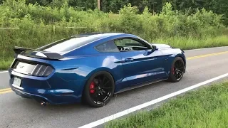 Goonzquad 2017 Mustang GT V8 w/ ARMYTRIX Cat-Back Exhaust, On Board Reaction And Pure Sounds!