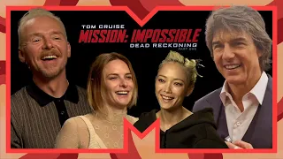 "I'm about to KILL Tom Cruise" Mission: Impossible Dead Reckoning Pt 1 Cast REVEAL ALL | MTV Movies