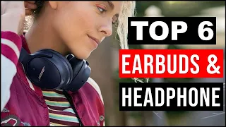 Top 6 Best Earbuds & Headphones in 2023 | Best Wireless Earbuds, Wireless Headphones - Reviews