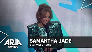 Samantha Jade wins Best Video | 2013 ARIA Awards