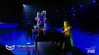 Banana Split Performs "Cry Me A River" By Michael Bublé | Masked Singer | S6 E5