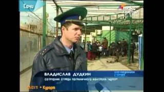 На российско абхазской границе началась желтая лихорадка