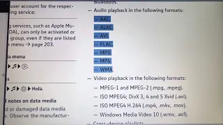 Volkswagen ID4 какой тип файлов будет читать мультимедиа