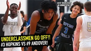 Jayden Moore & Anthony Smith GO CRAZY!! #3 Hopkins vs #9 Andover!