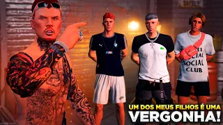 GTA V: VIDA DO CRIME | VOU DESERDAR ESSE MULEKE!!😡UM DOS MEUS FILHOS VIROU GAROTO DE PROGRAMA! |#97