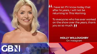 Holly Willoughby quits This Morning after 14 years