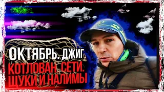 ПРИШЁЛ ПОРЫБАЧИТЬ НА СПИННИНГ, А ТАМ СЕТИ! ДЖИГ В ОКТЯБРЕ. ЩУКИ И НАЛИМЫ!