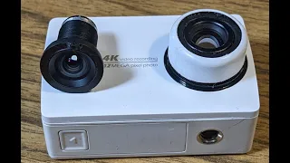 Лінза для екшн камери 12mm і 4,35mm для gopro xiaomi yi 4k mijia