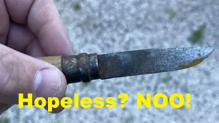 Restoring Ancient Opinel Knife: Trash 2 Treasure!