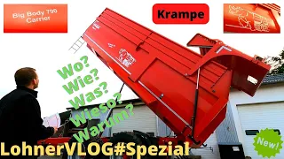 LohnerVLOG#Spezial Krampe Big Body 790 Carrier Wannenkipper I Muldenkipper I Luftfederung I Handhabe