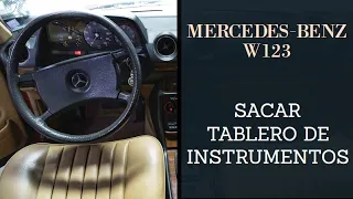 Mercedes Benz W123 - Desmontar el Panel / Tablero de Instrumentos