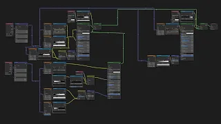 Blender node material speedrun (tank tracks)