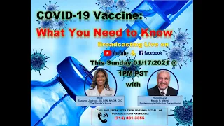 COVID-19 Vaccine: What You Need to Know  with Shannon Jackson, RN and Magdy N. Mikhail