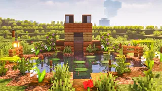 Майнкрафт - Построил Красивую Жабу С Озером | Фонтан В Виде Жабы | Minecraft | Как Построить Жабу