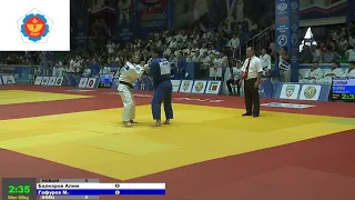 66 kg Балкаров А Гафуров М 01 07 2018 Т2 Чемпионат России по дзюдо среди клубов, ГРОЗНЫЙ