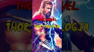 Diferencias THOR Mitológico  vs THOR Marvel #shorts