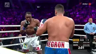 Frank Sanchez VS Carlos Negron Post Fight Reaction