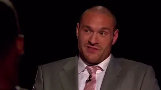 TYSON FURY GIVES ANTHONY JOSHUA WORDS OF ADVICE BACK IN 2013