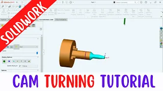 solidworks cam turning tutorial for beginners