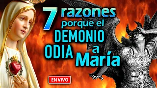 🔥7 razones porque el demonio odia a María 👉 LIVE de Formación