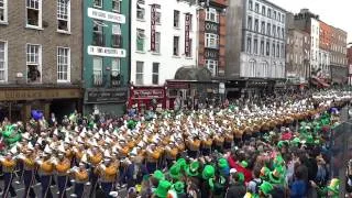 LSU Tiger Band in Dublin St. Patrick's Day Parade!